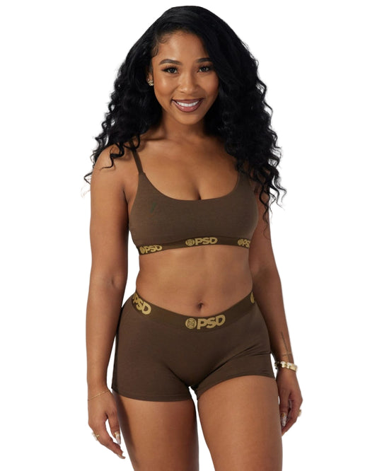 PSD Female Modal Solids Set - Cocoa