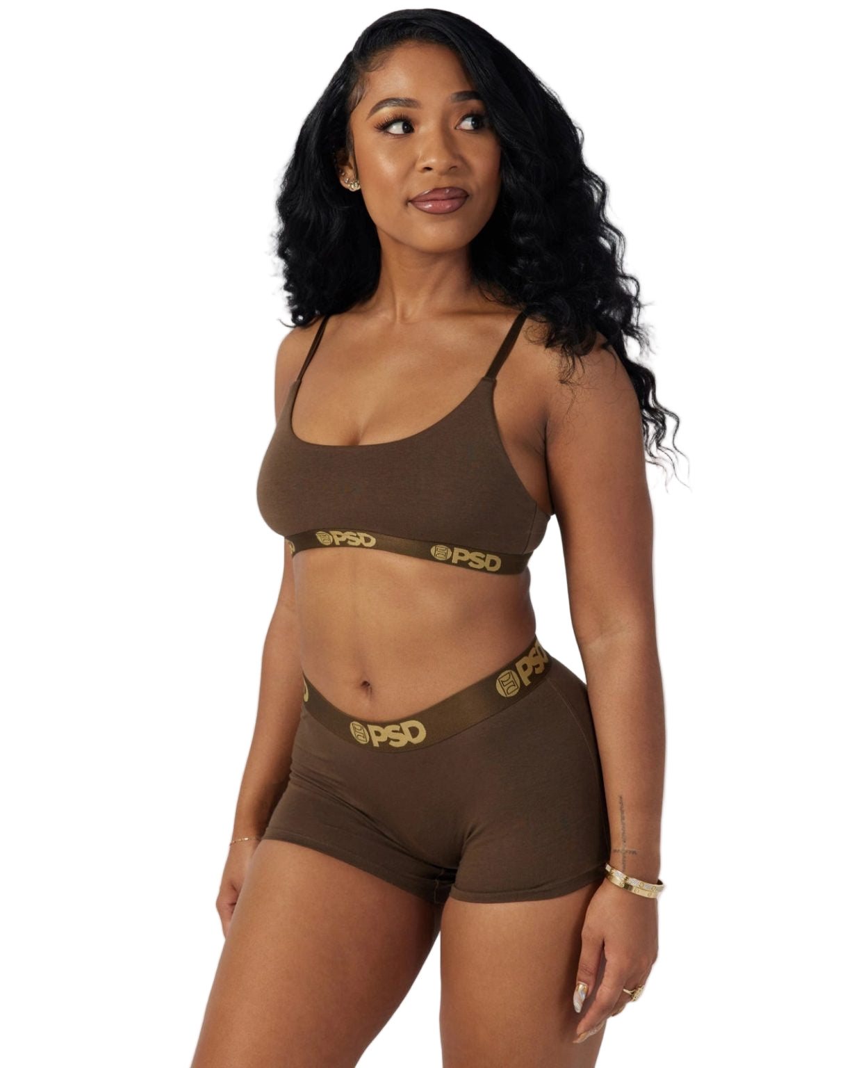 PSD Female Modal Solids Set - Cocoa