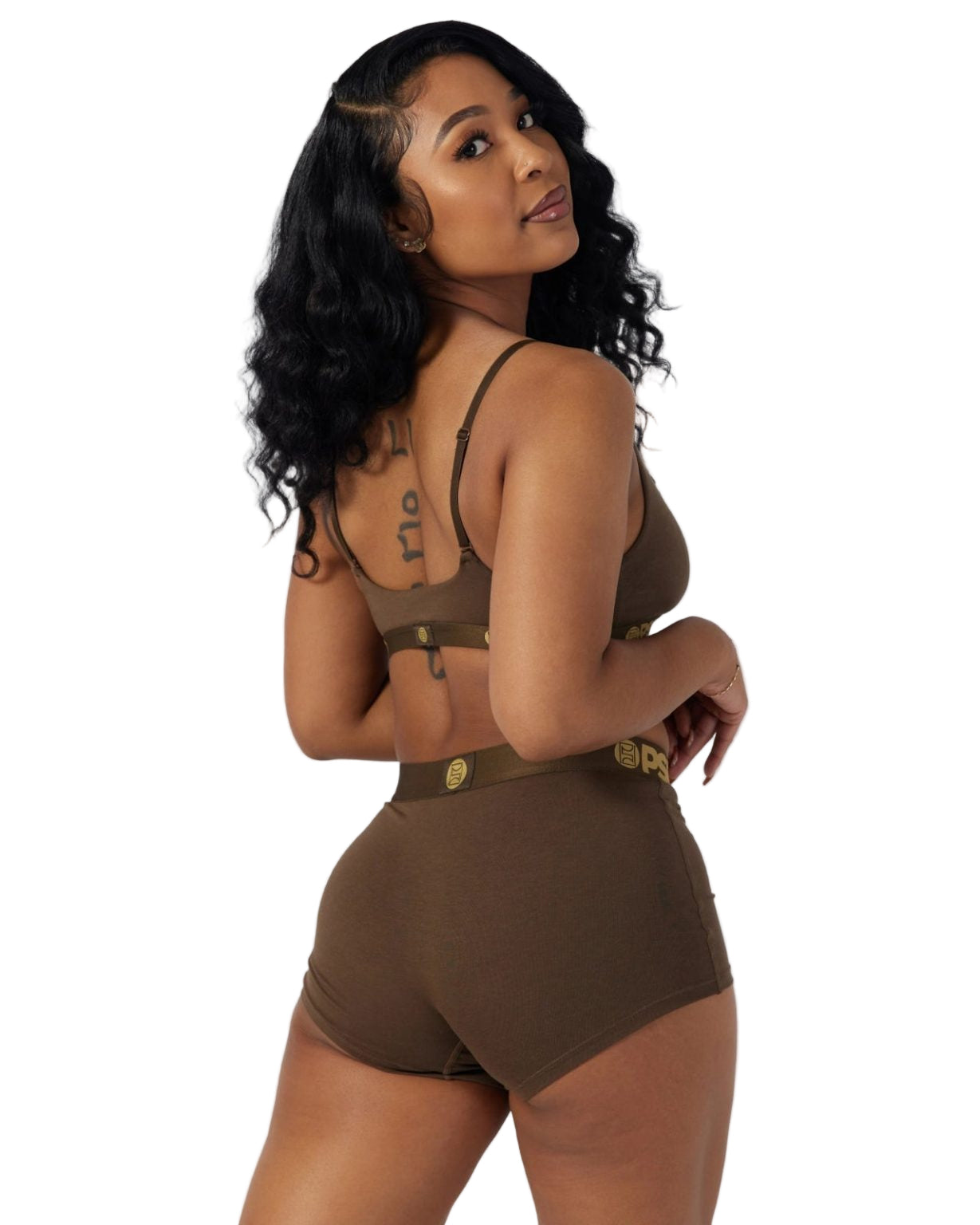 PSD Female Modal Solids Set - Cocoa