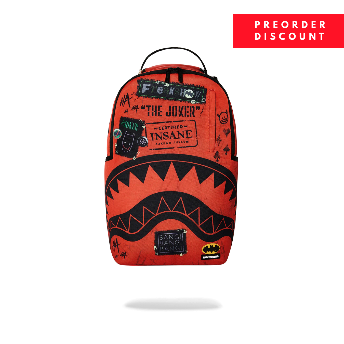 Sprayground Joker DC Asylum Backpack