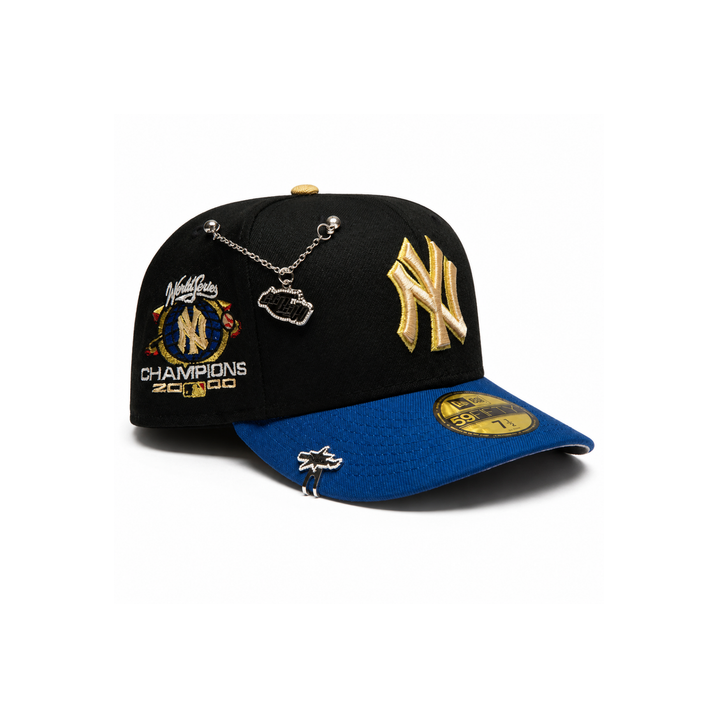 New Era NY Yankees 2000 Champions 59FIFTY Fitted Cap - Black