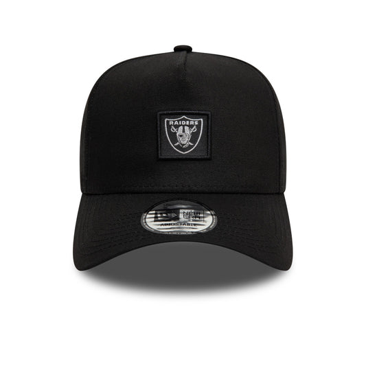 New Era 9FORTY Metallic Patch Los Vegas Raiders Cap - Blackout Edition