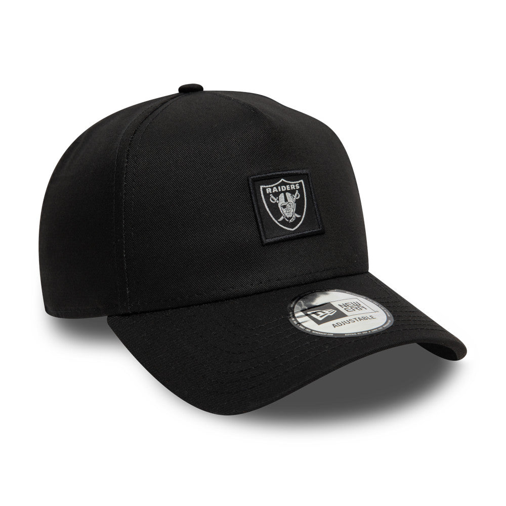 New Era 9FORTY Metallic Patch Los Vegas Raiders Cap - Blackout Edition