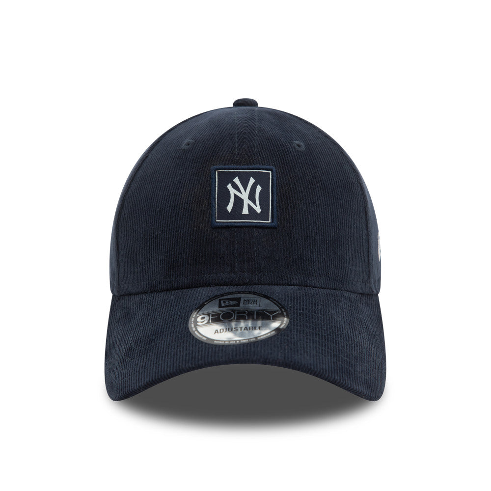 New Era 9FORTY New York Corduroy Cap - Navy