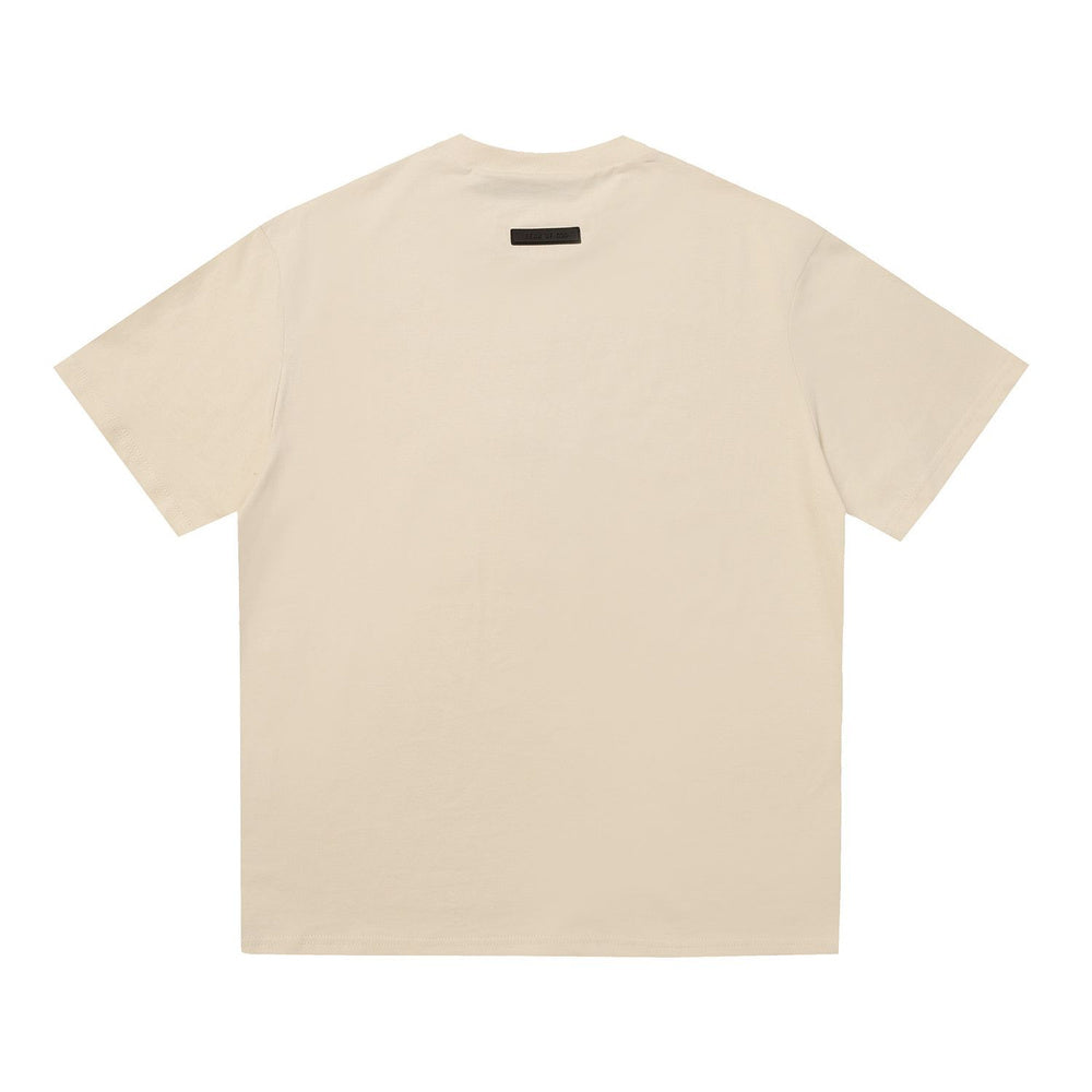 FOG Essentials Logo Applique Tee - Egg Shell