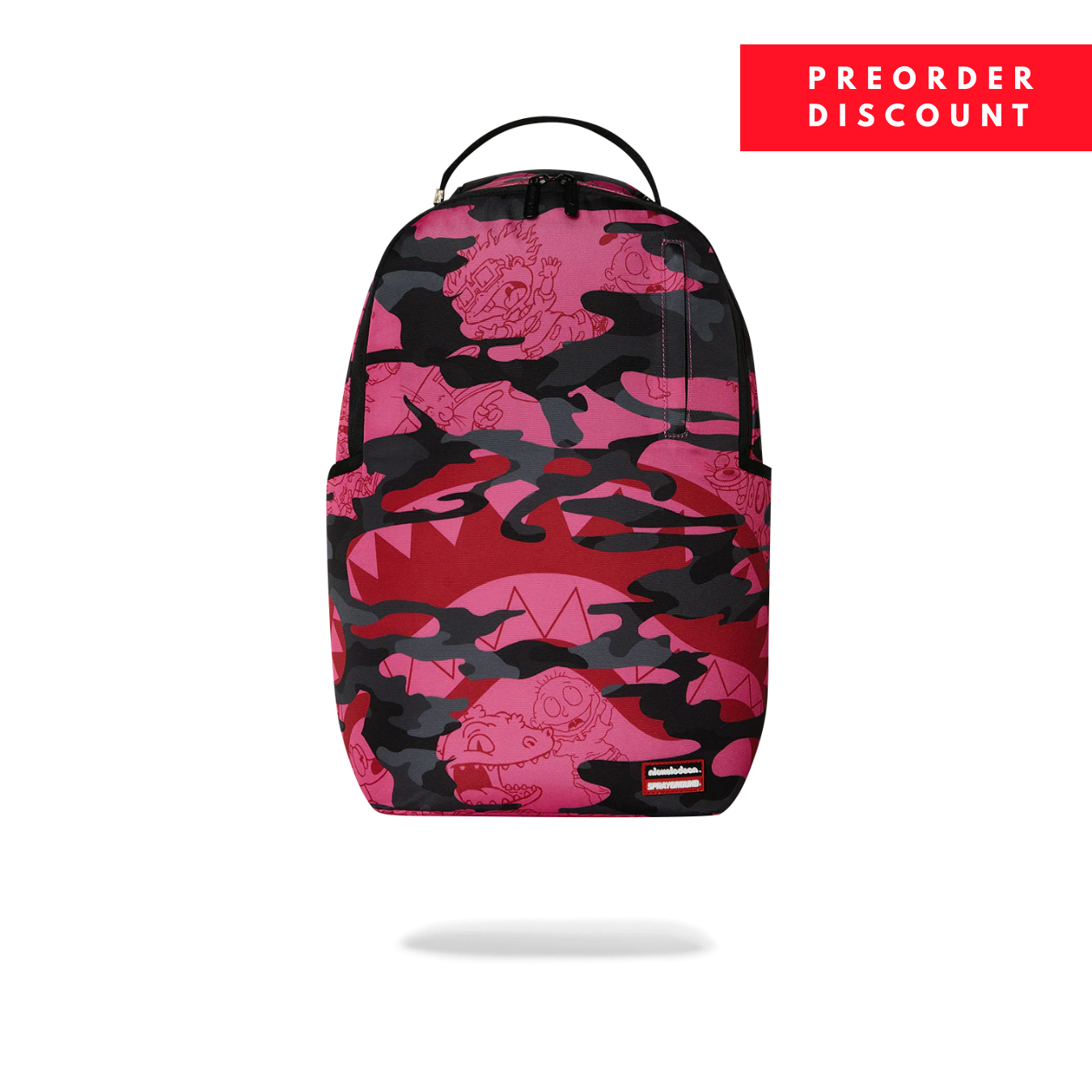 Sprayground 90' Nick Pink Camo Backpack