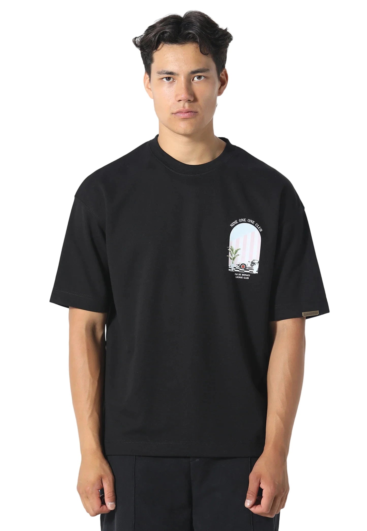 Pas De Monaco 911 Club Tee - Black