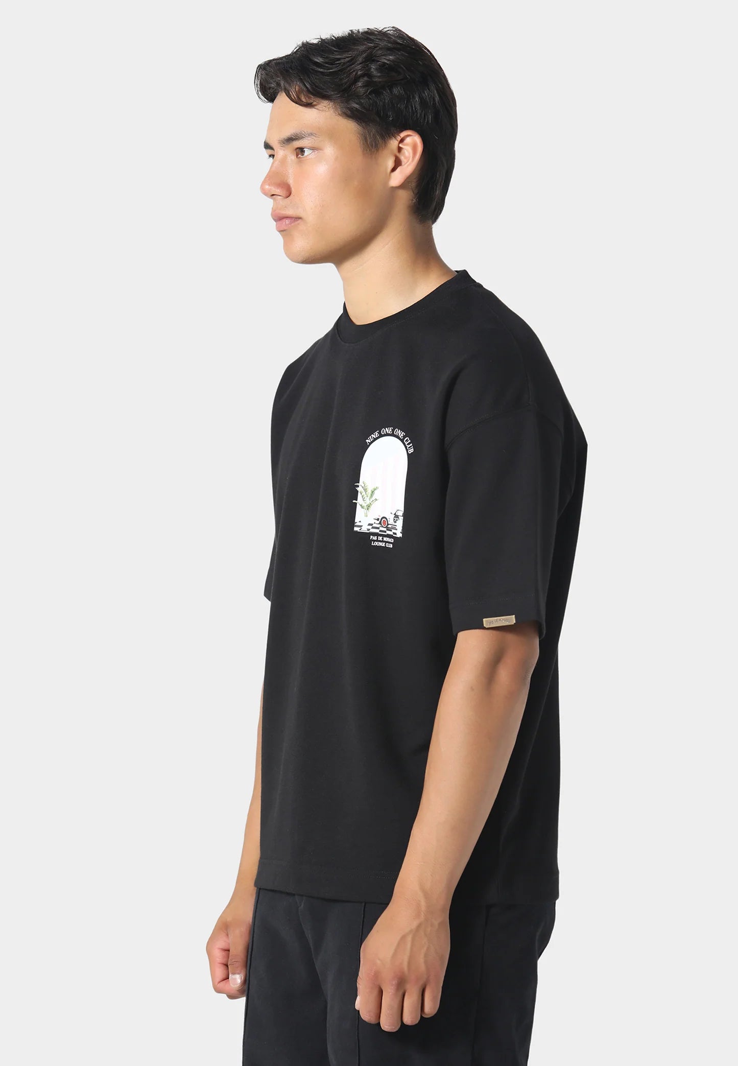 Pas De Monaco 911 Club Tee - Black