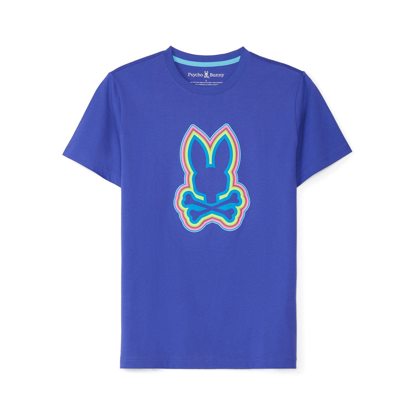 Psycho Bunny Maybrook Graphic Tee - Royal Blue