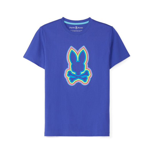 Psycho Bunny Maybrook Graphic Tee - Royal Blue