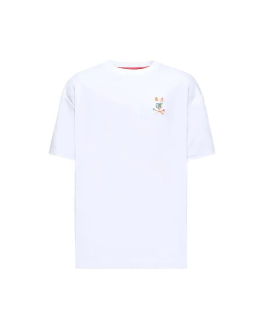 Psycho Bunny Ara Relaxed Tee - White