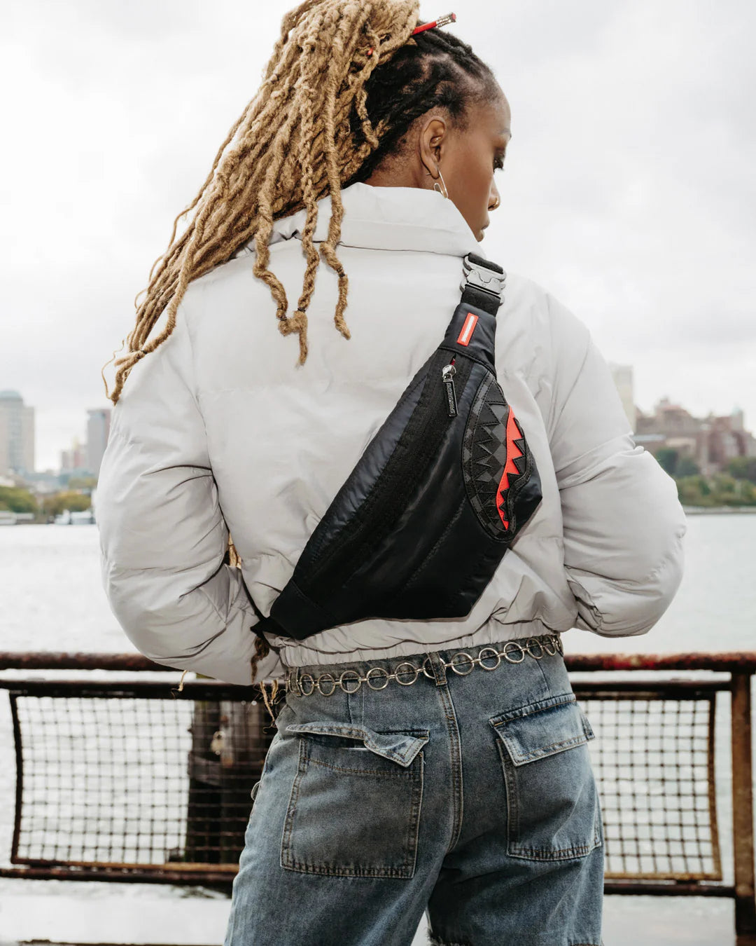 Sprayground Snowwstorm Puffer Savvy Crossbody