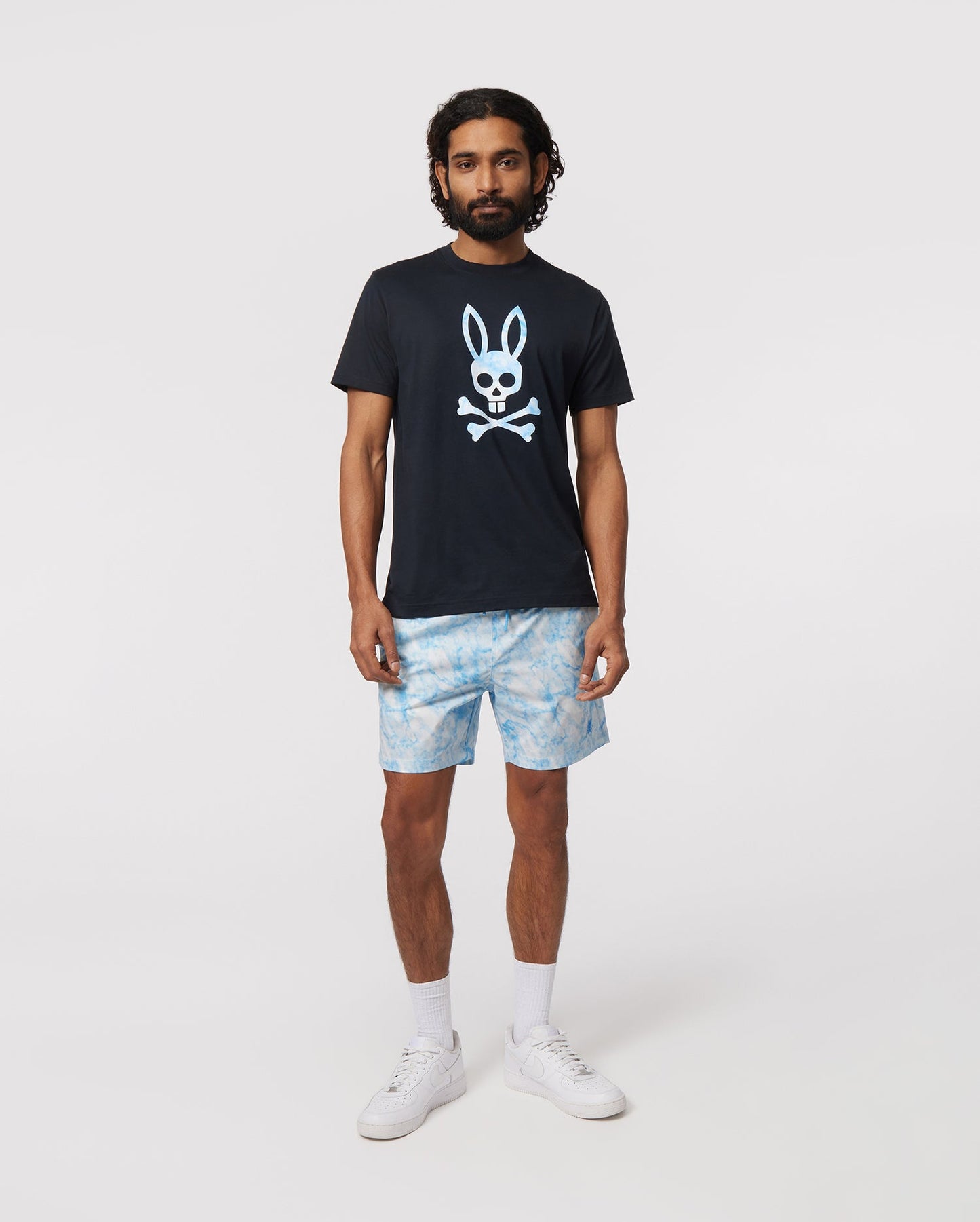 Psycho Bunny Men's Hemstead Graphic Tee - Navy