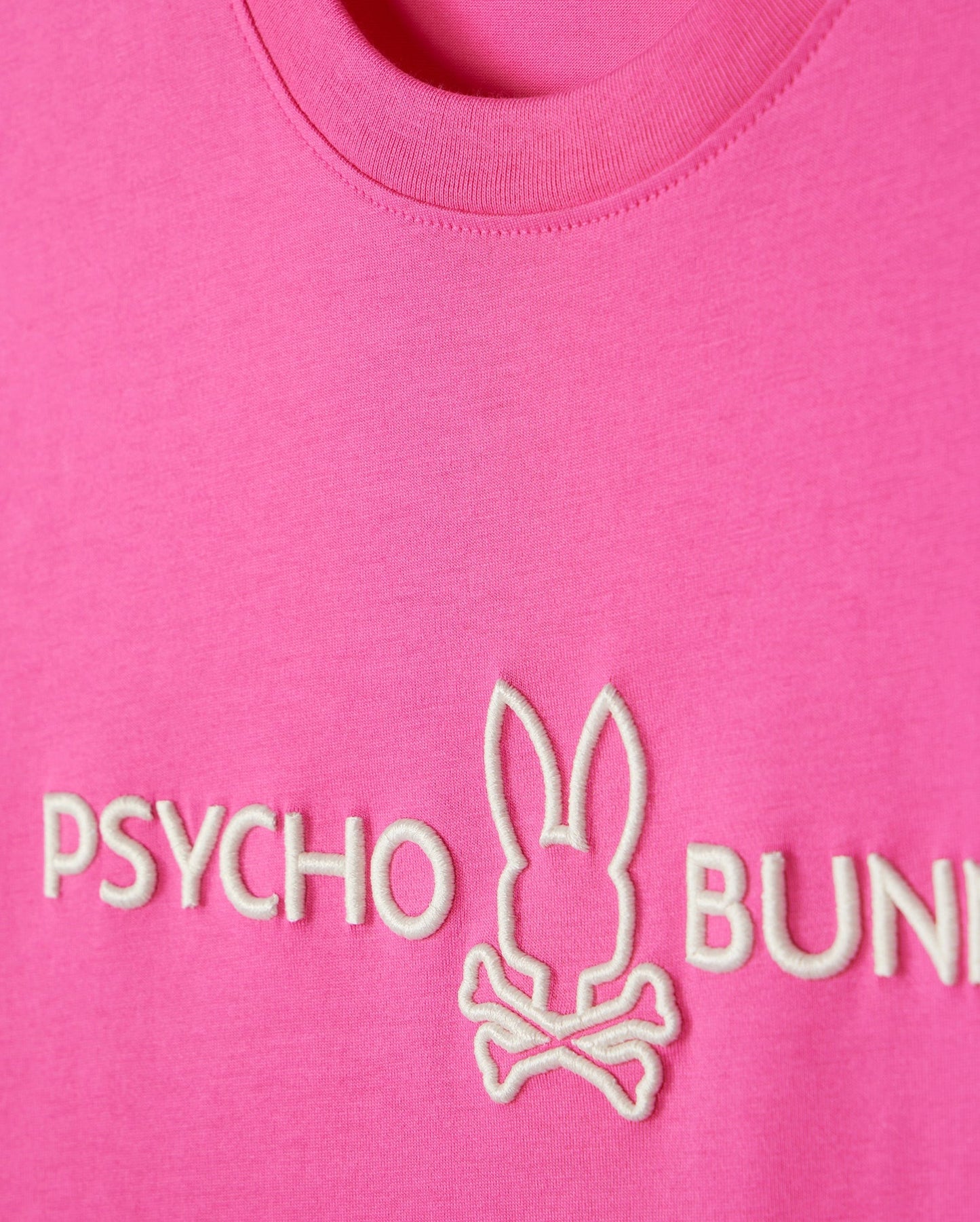 Psycho Bunny Mens Bristol Graphic Tee - Fuchsia Purple