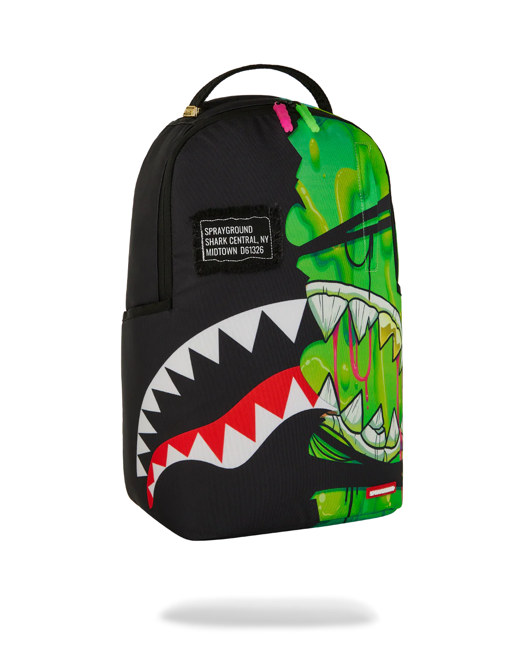Sprayground Zombie Ooze Shark Central Deluxe Backpack