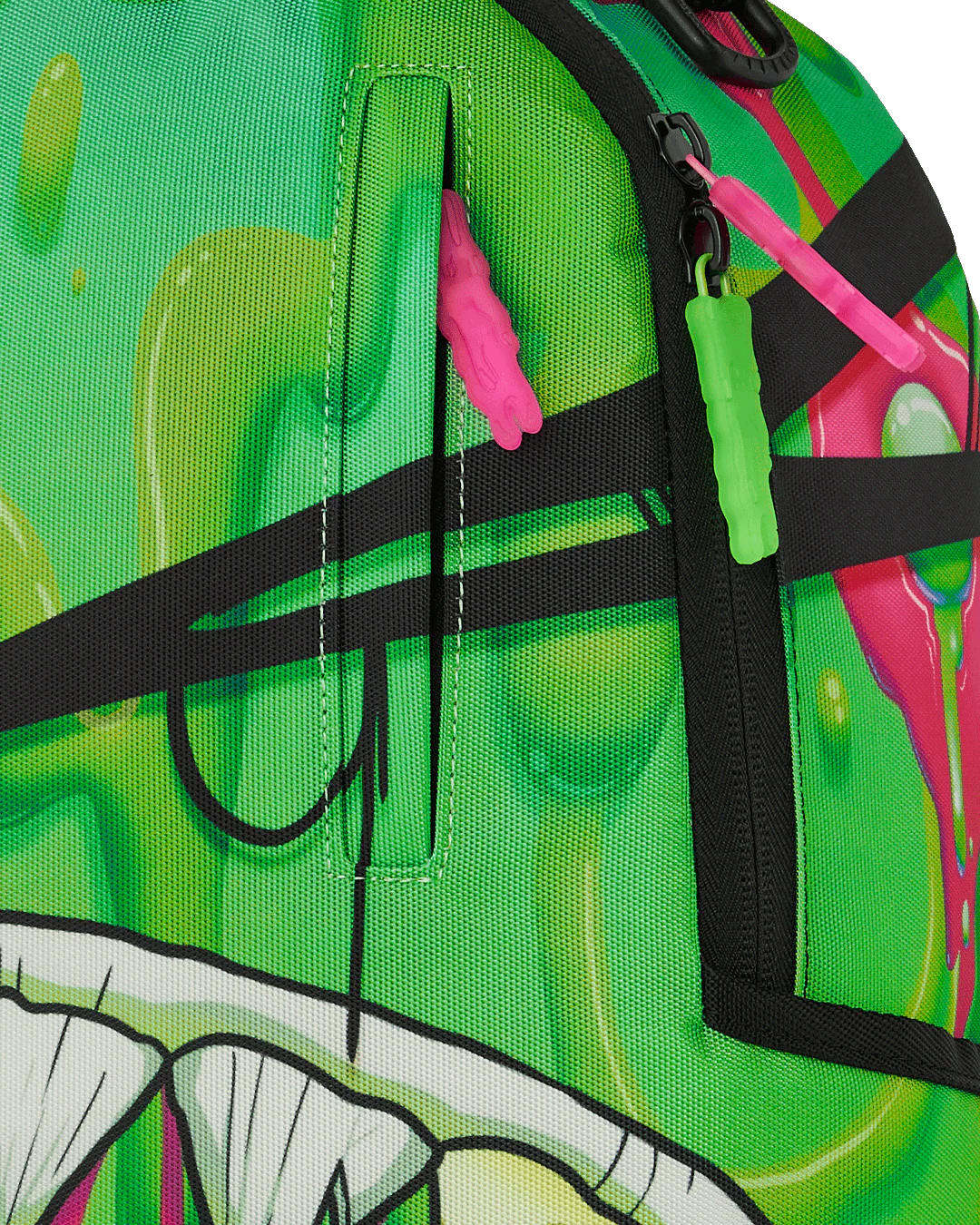 Sprayground Zombie Ooze Shark Central Deluxe Backpack