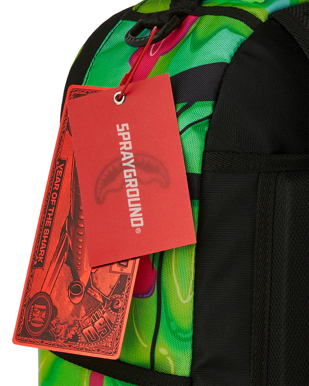 Sprayground Zombie Ooze Shark Central Deluxe Backpack