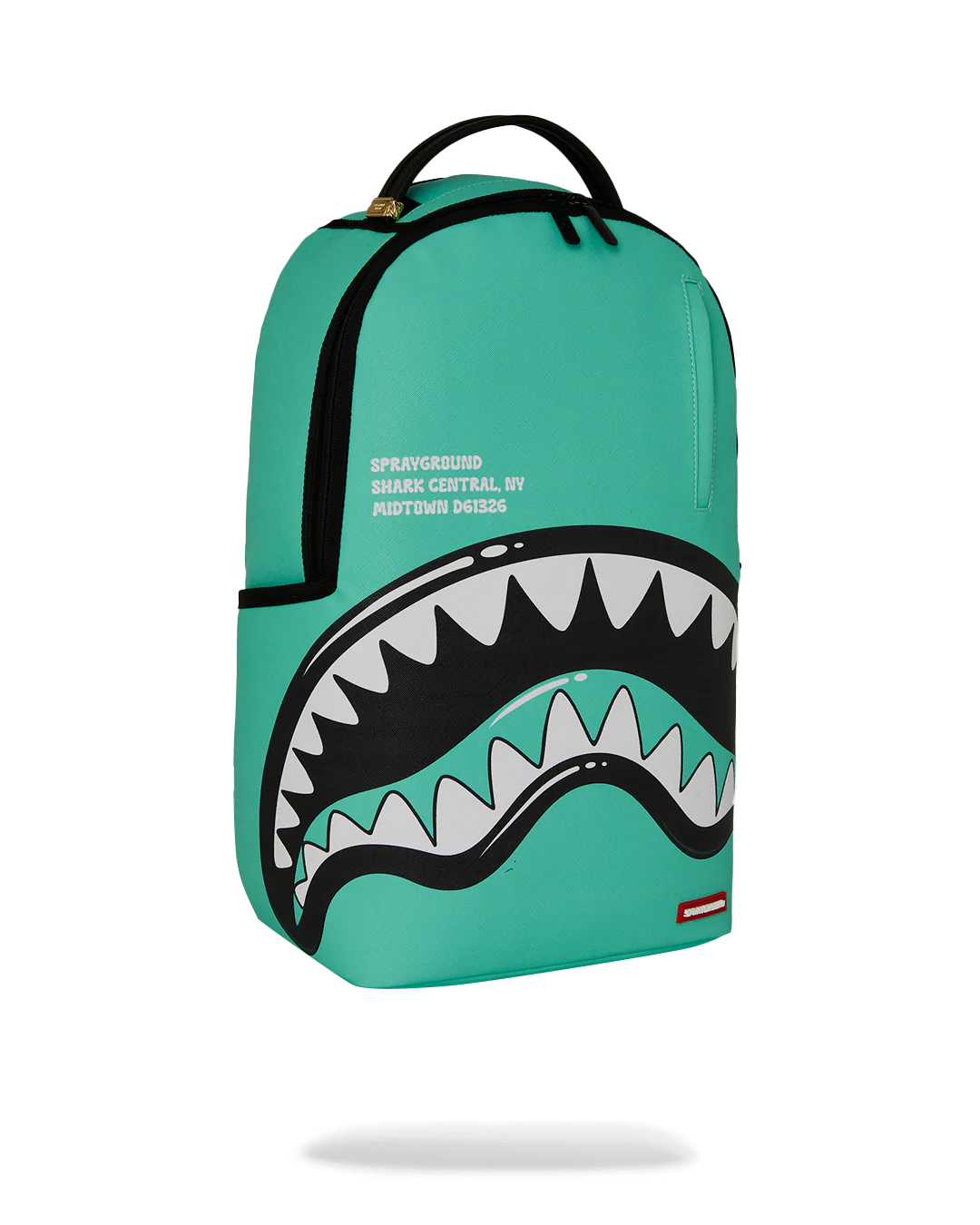 Sprayground Shark Central Bubble Shark Backpack - Turquoise