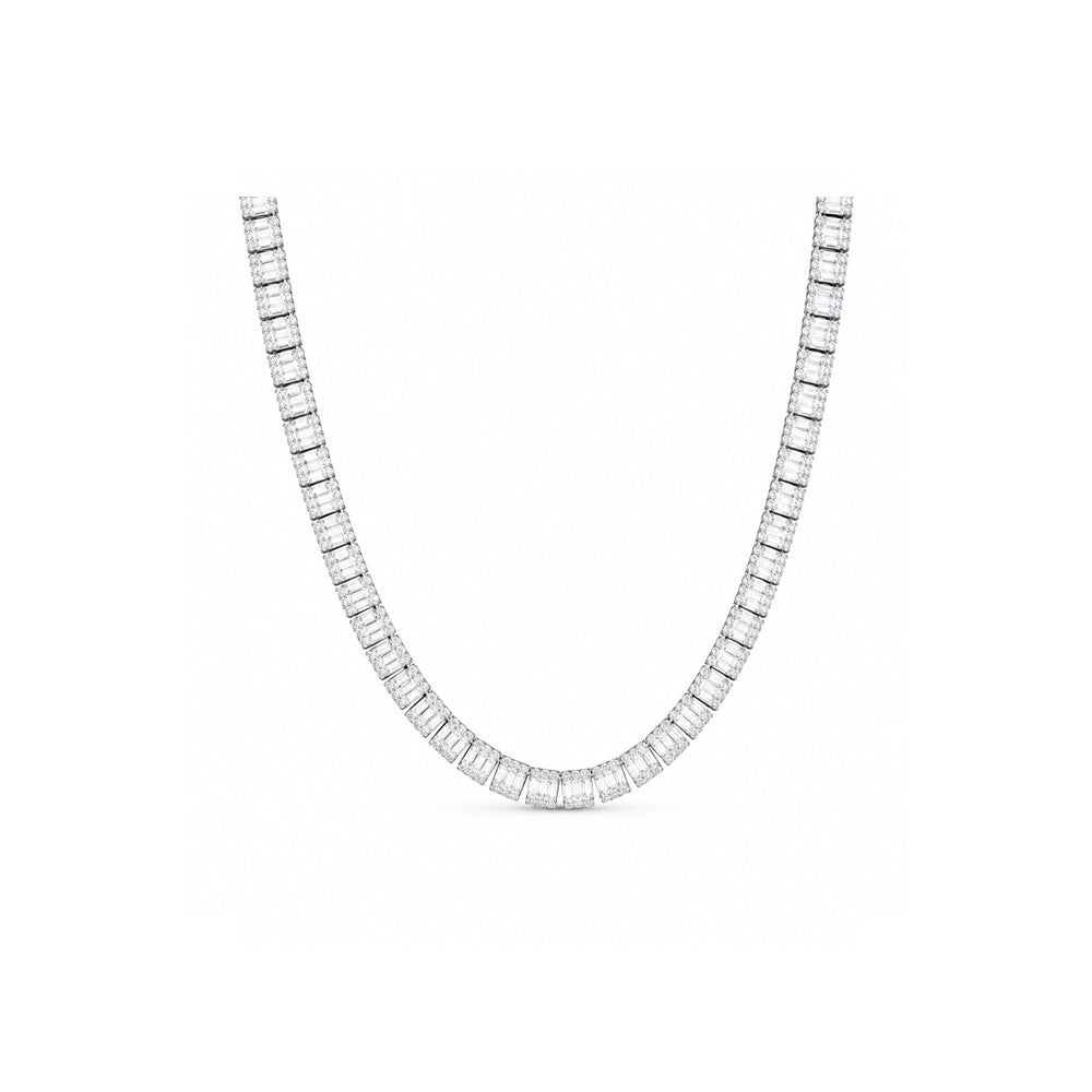 Baguehetti & Meatball Drip Necklace | MLC