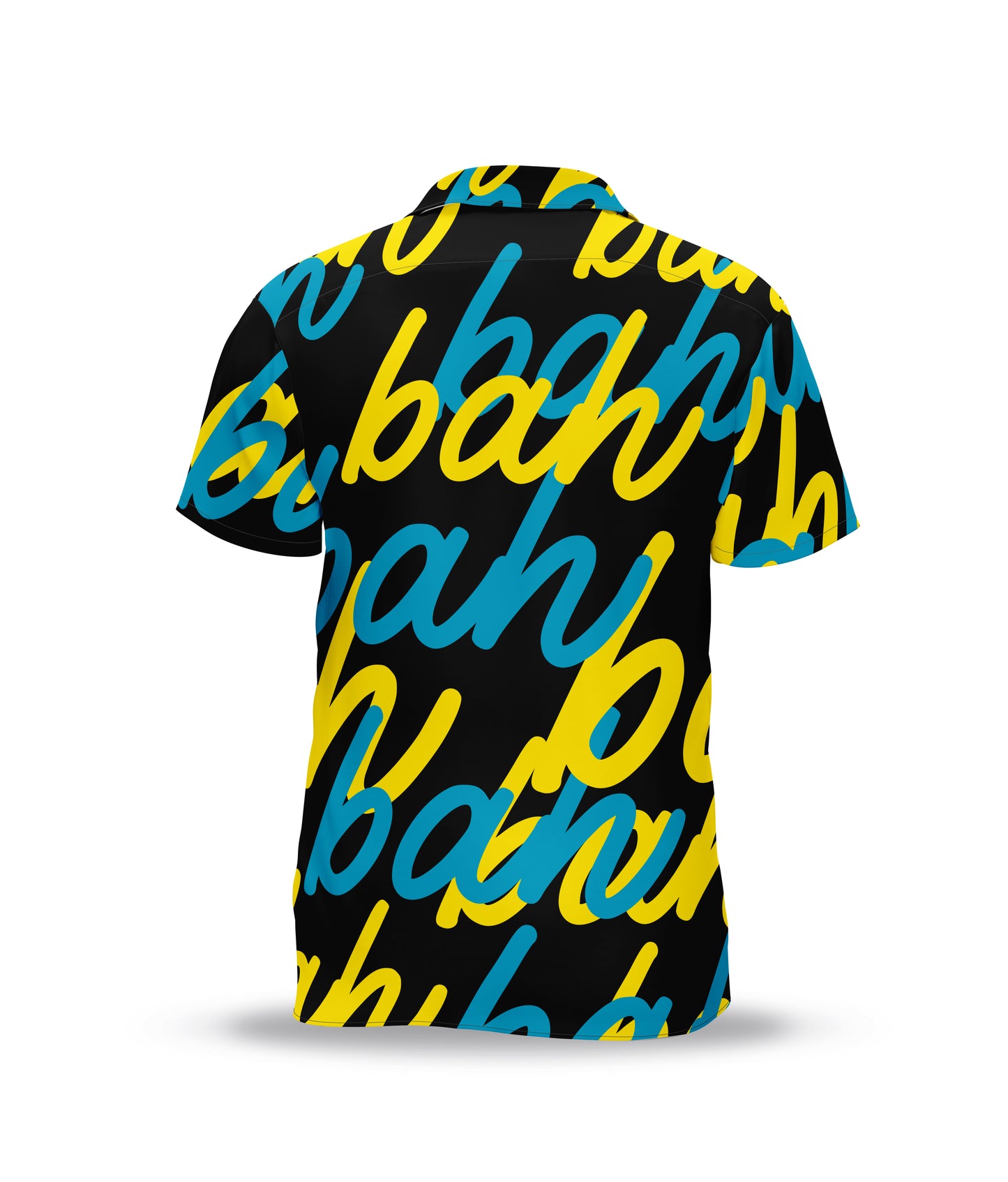 The Bah Script Collection (Independence) Button Down - Black