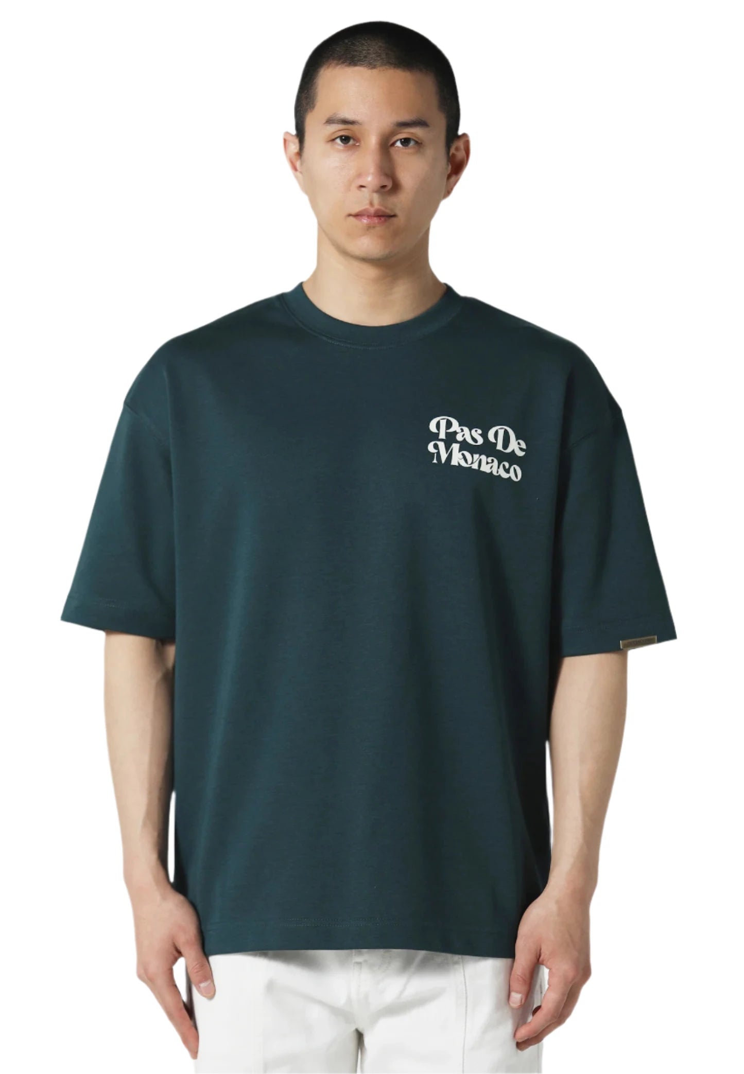 Pas De Monaco Carre Tee - Forest Green