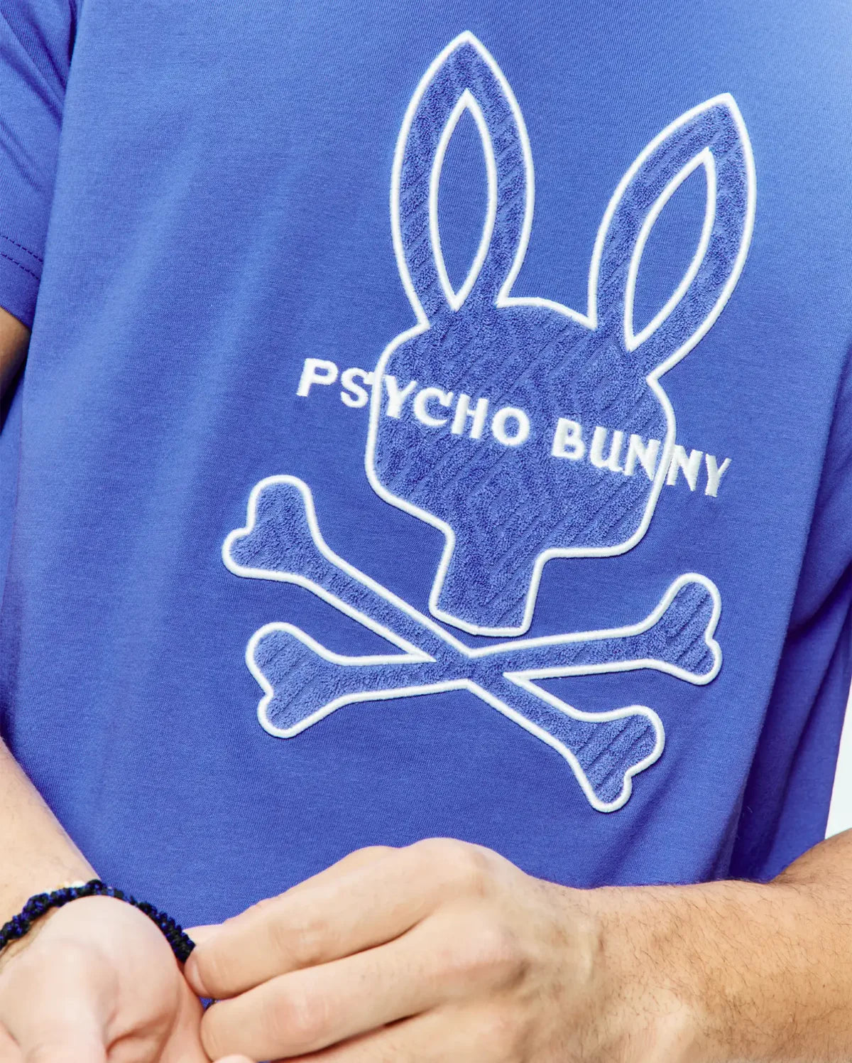 Psycho Bunny Craig Graphic Tee - Amparo Blue