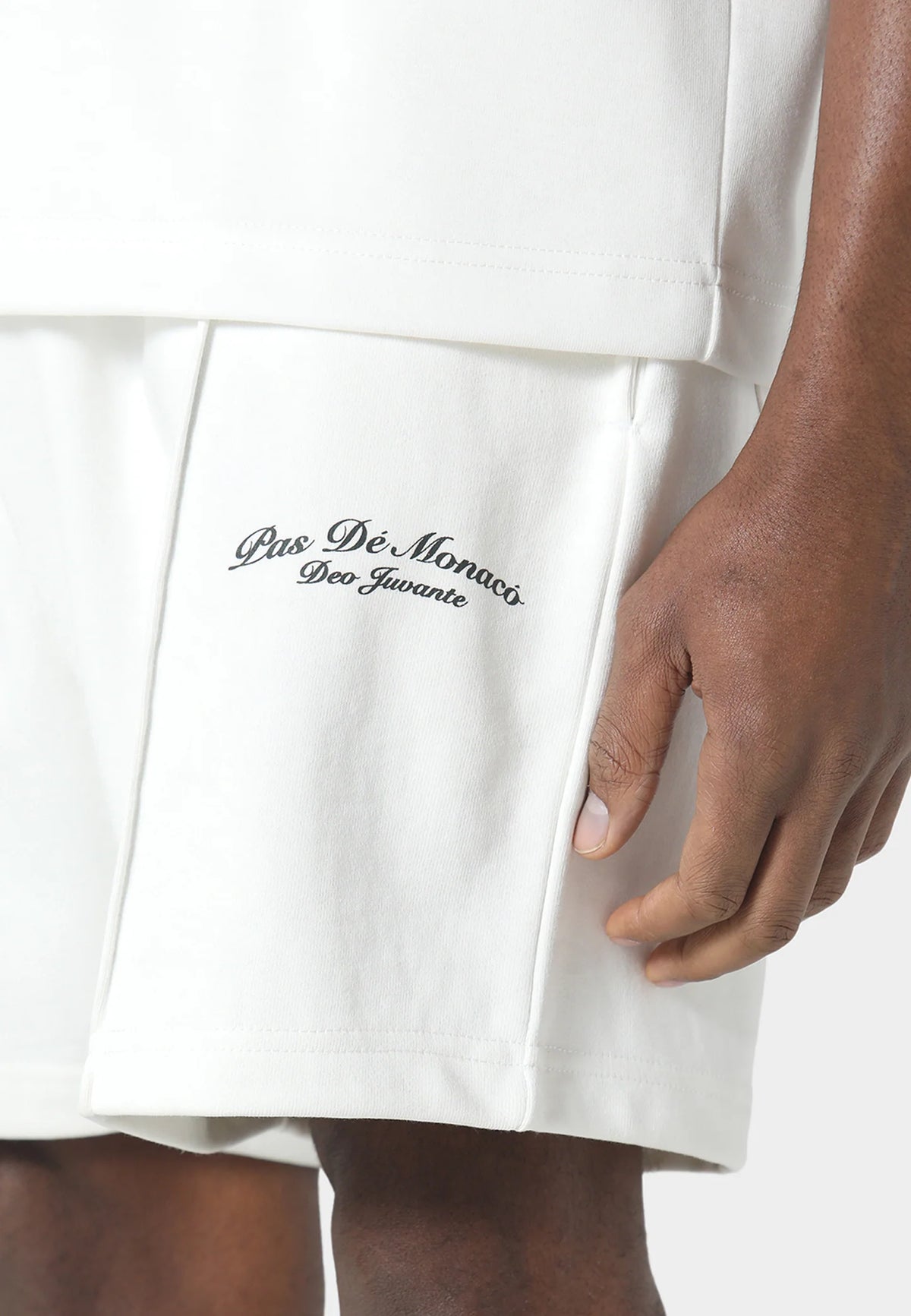 Pas De Monaco Ecrit Shorts - Off White