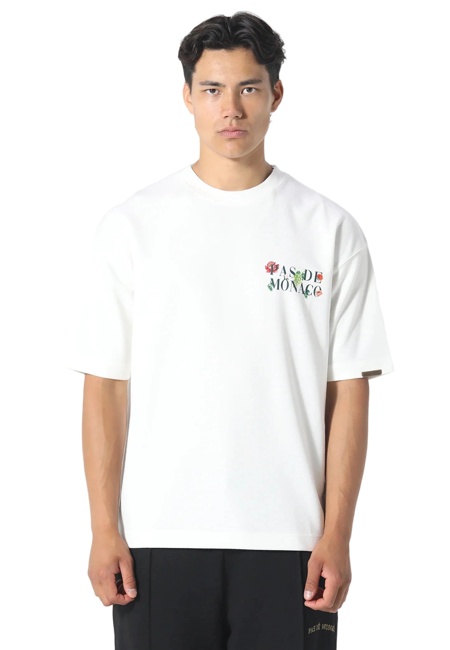 Pas De Monaco Florale Tee - White