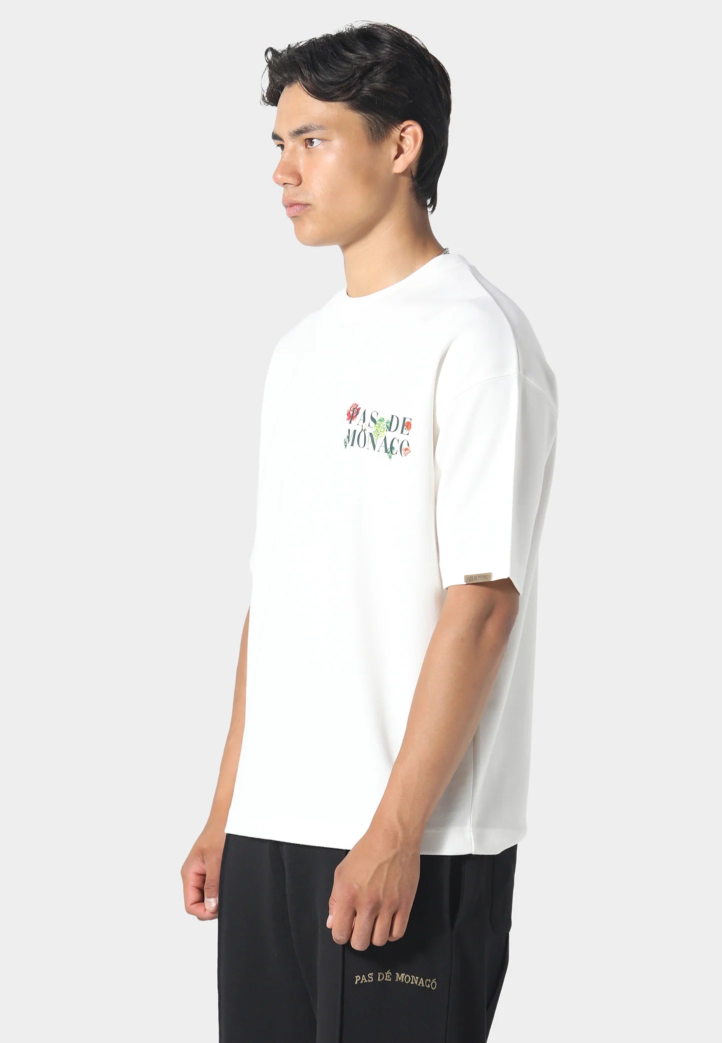 Pas De Monaco Florale Tee - White