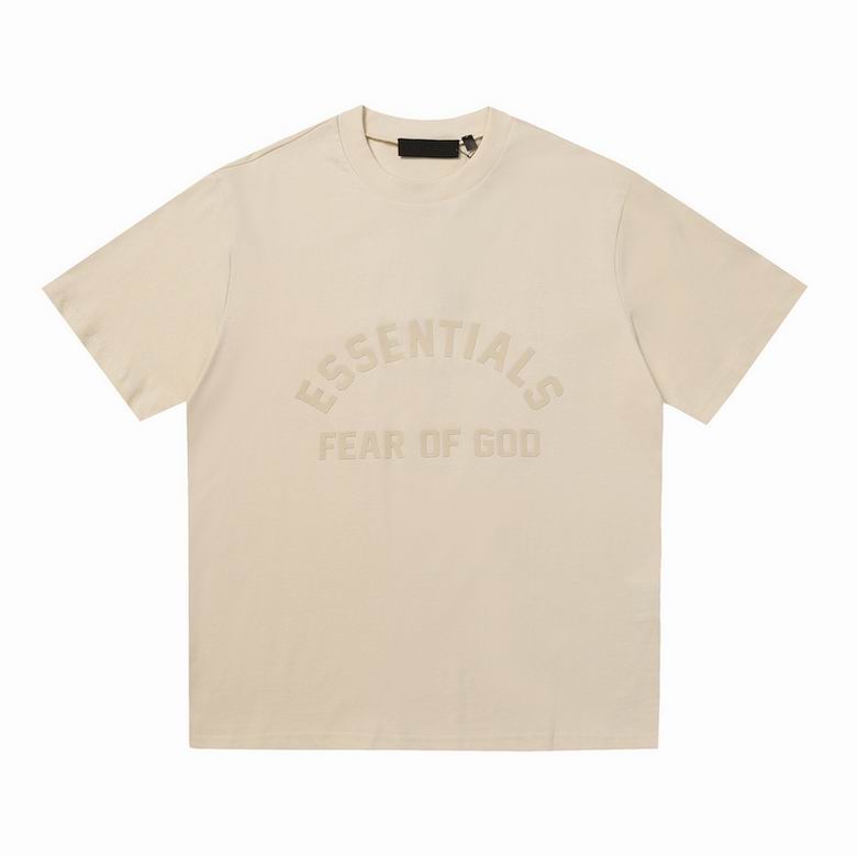 FOG Essentials Logo Applique Tee - Egg Shell