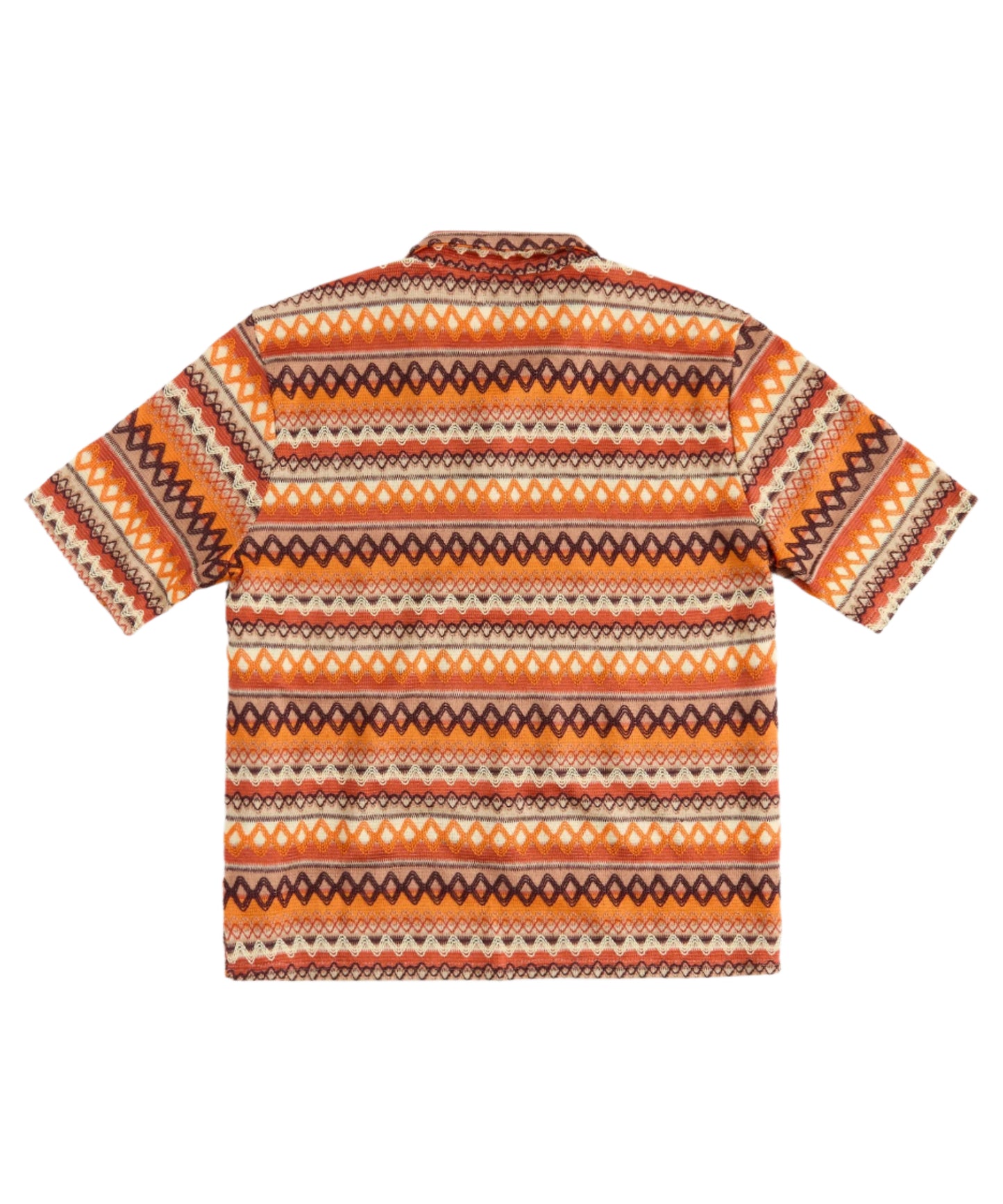 Reason Jacquard Polo Shirt - Sunset