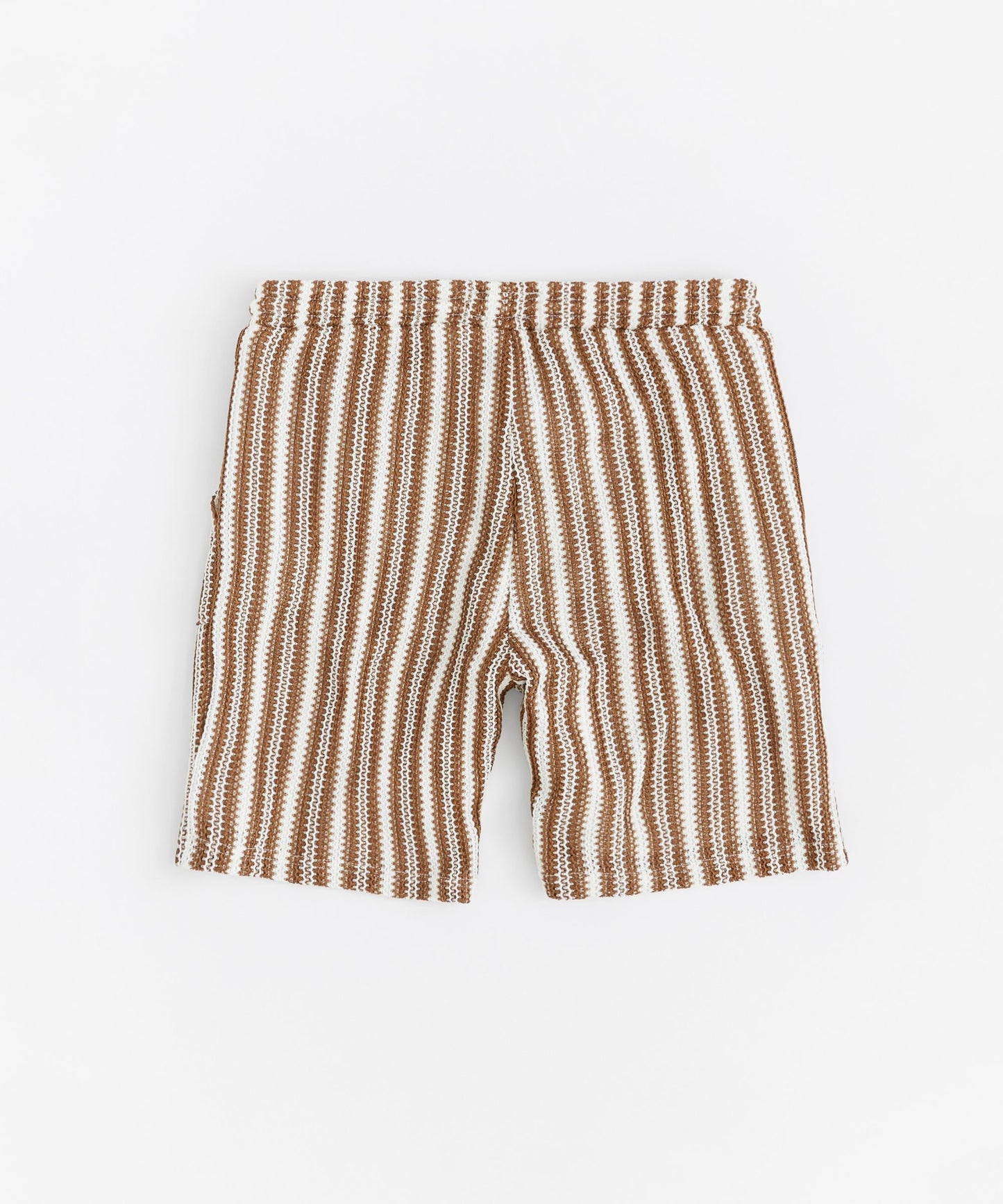 Reason Striped Knit Shorts - Tan
