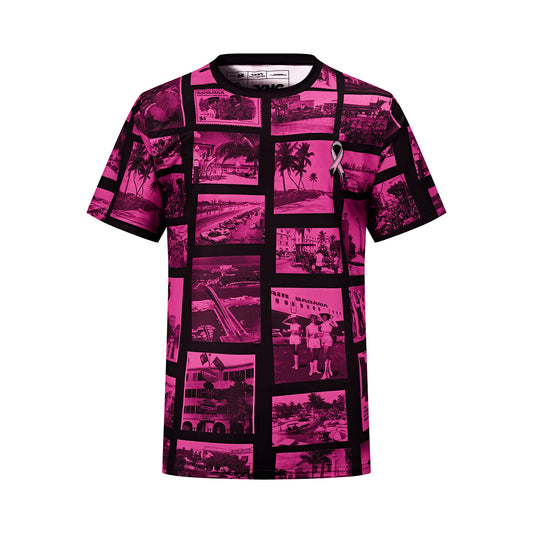 The Coyaba Classic Crewneck T-Shirt (Breast Cancer Awareness) - Black