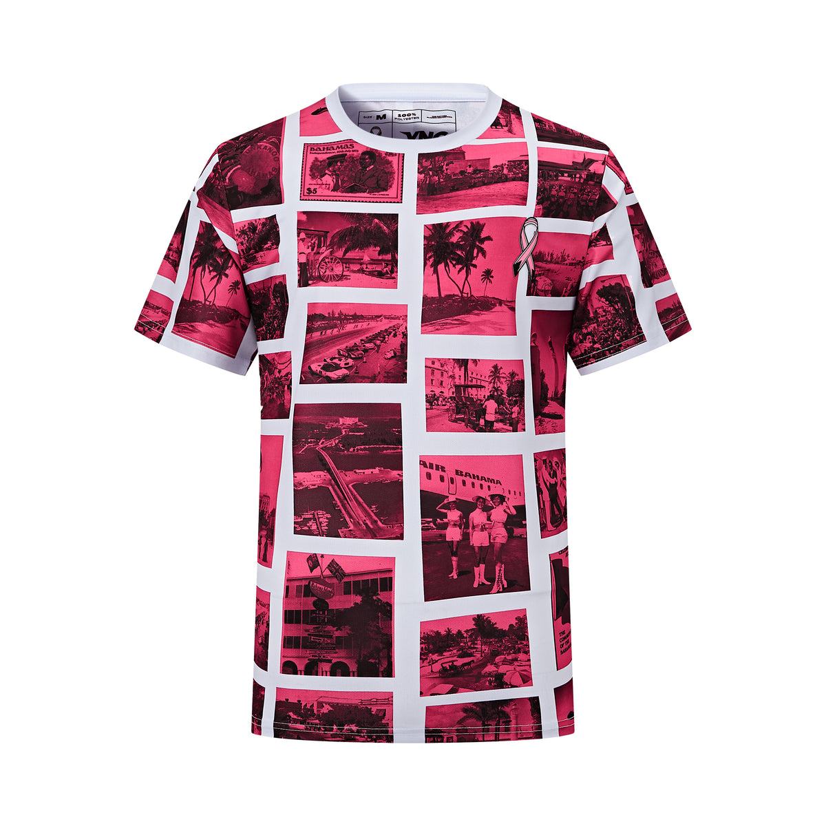 The Coyaba Classic Crewneck T-Shirt (Breast Cancer Awareness) - White