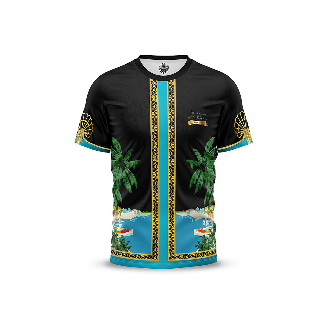 The 50th Anniversary Liberty Crewneck Tee (Independence) - Black