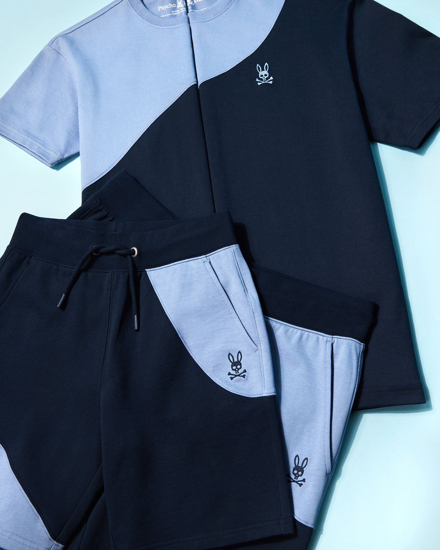 Psycho Bunny Kenney Relaxed Fit Embroidery Tee - Navy