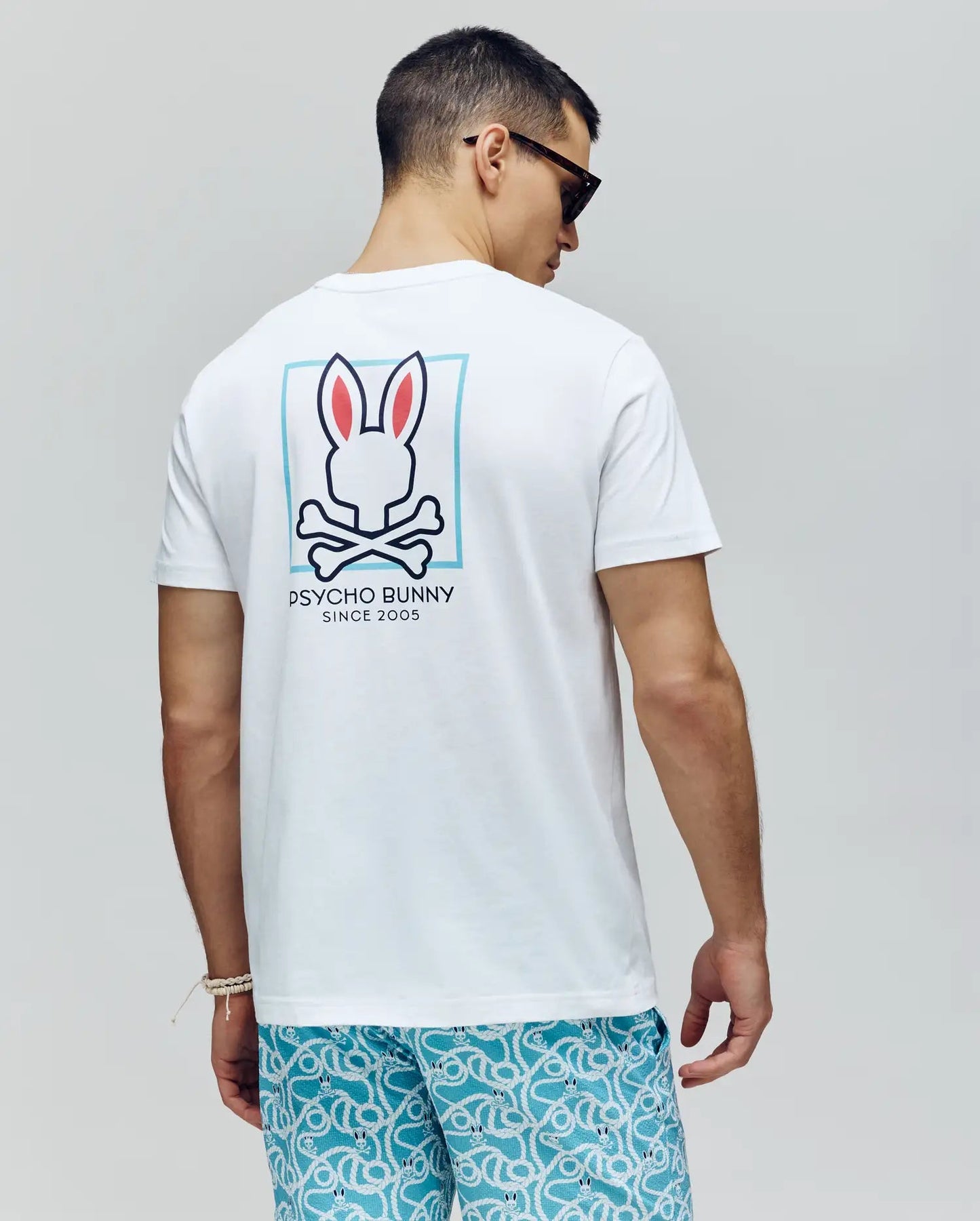 Psycho Bunny Jesse Graphic Tee - White