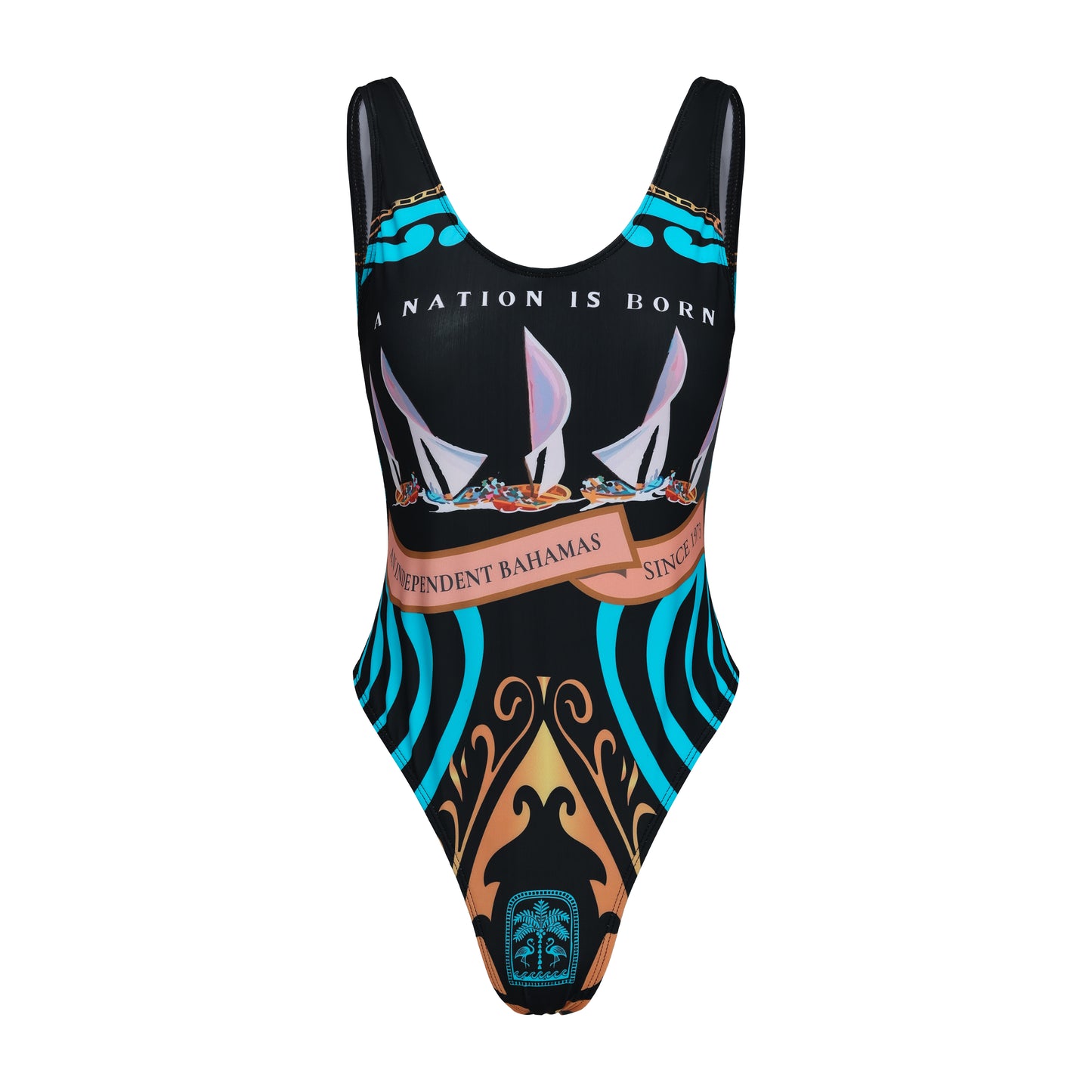 The Voyano Monokini (Independence) - Black