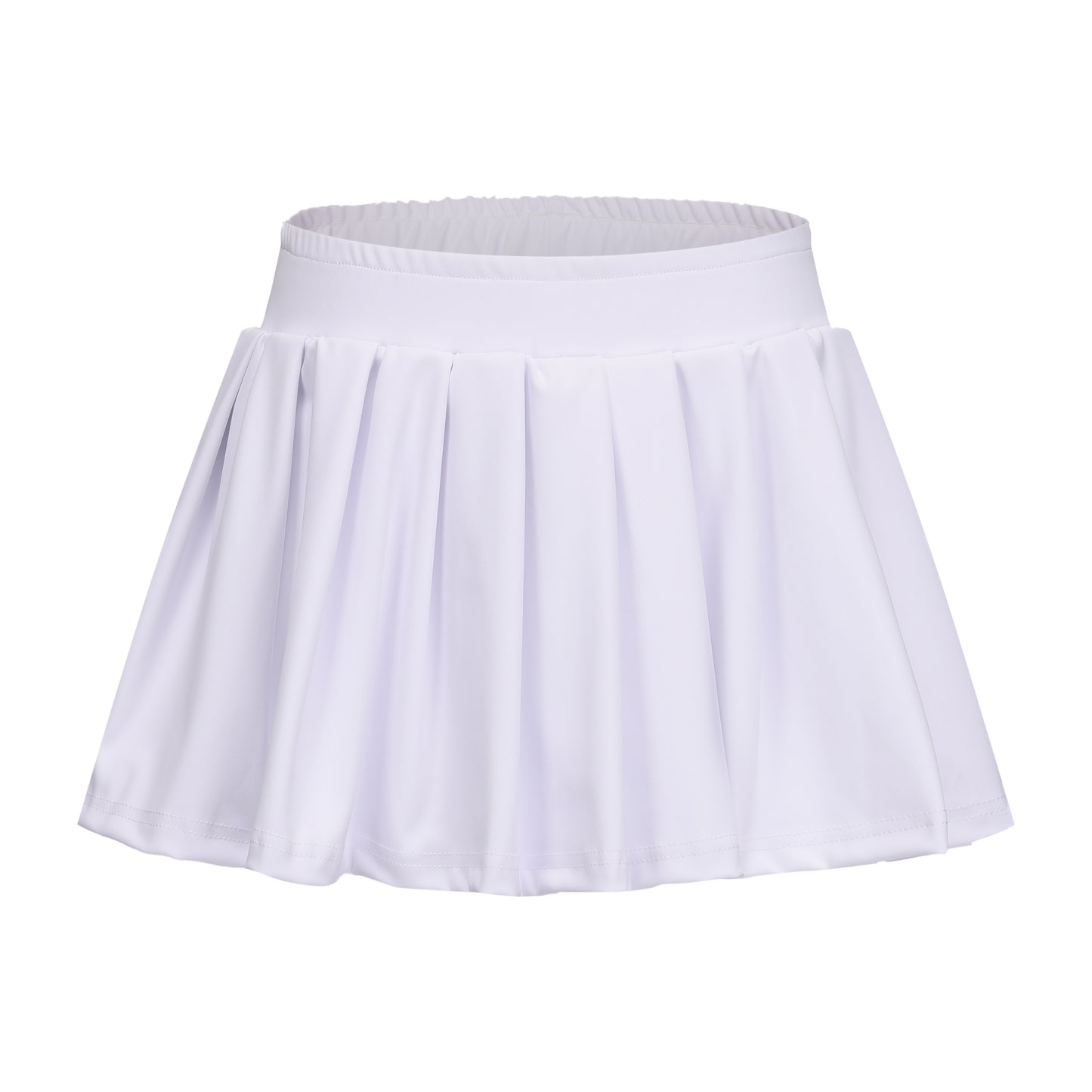 The Bahacabana Cropped Female Polo & Tennis Skirt Set - White