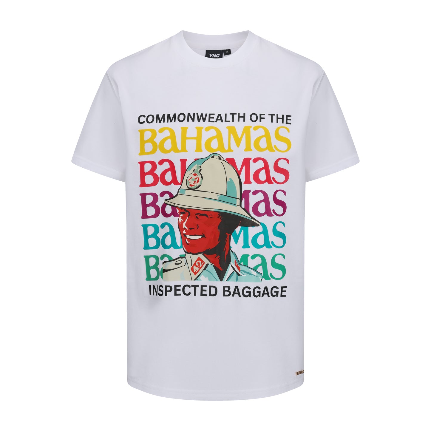 The Cleared & Stamped Tee - White