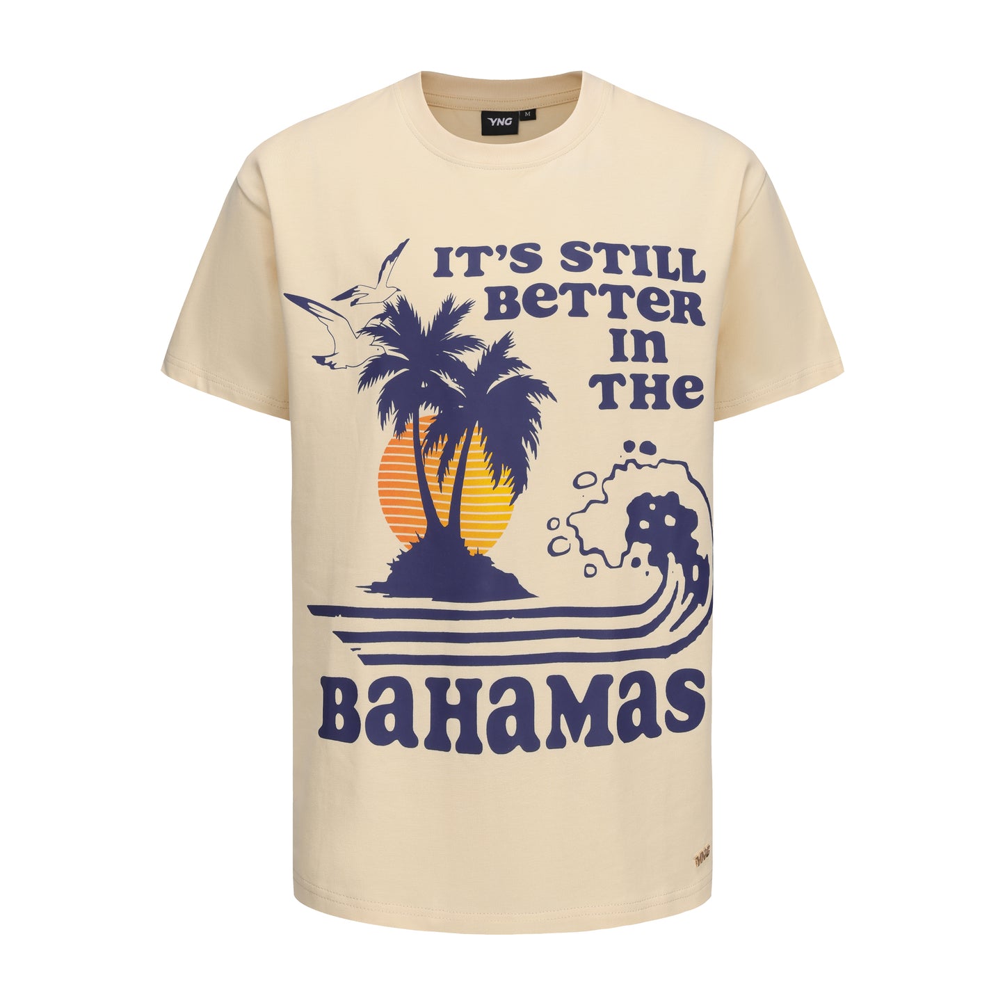 The Better In The Bahamas Tee - Cream