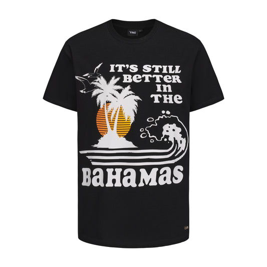 The Better In The Bahamas Tee - Black