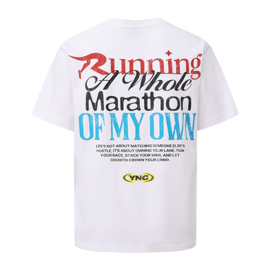 The Ownlane™  Racer Tee - White