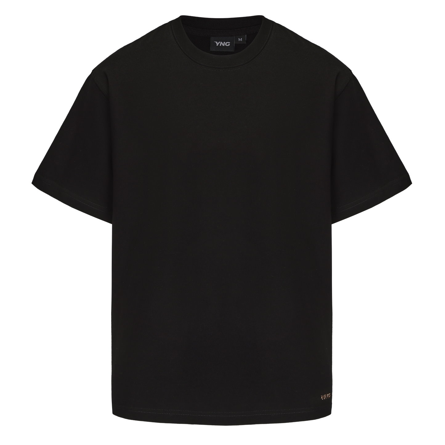 The Icon Premium Basic Tee - Black