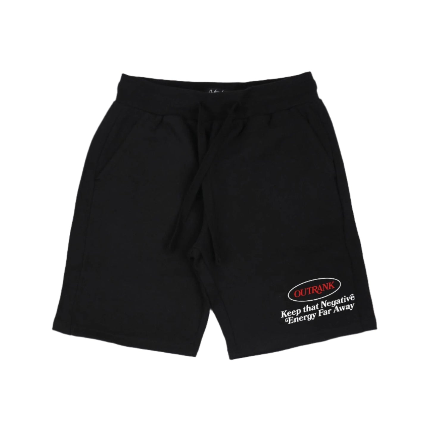 Outrank Keep That Negative Embroidered Shorts