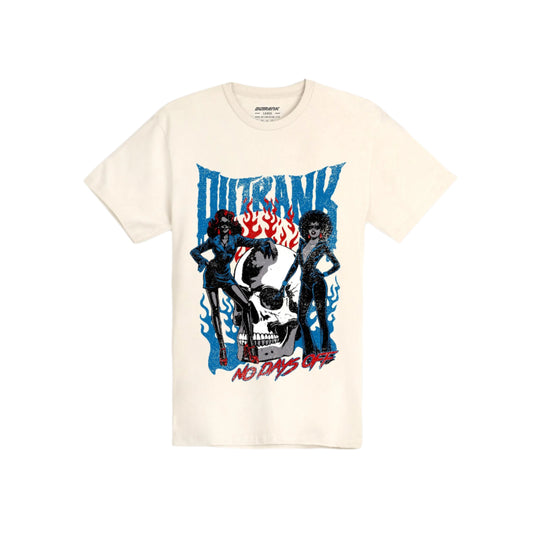 Outrank No Days Off Tee - Vintage White