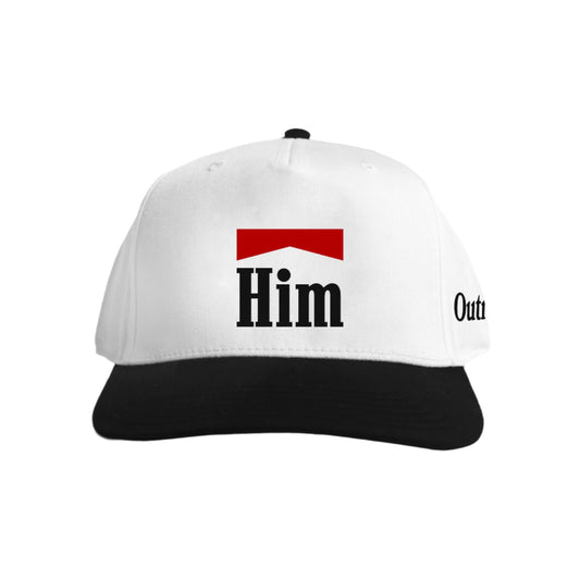 Outrank Him Puff Embroidered Snapback