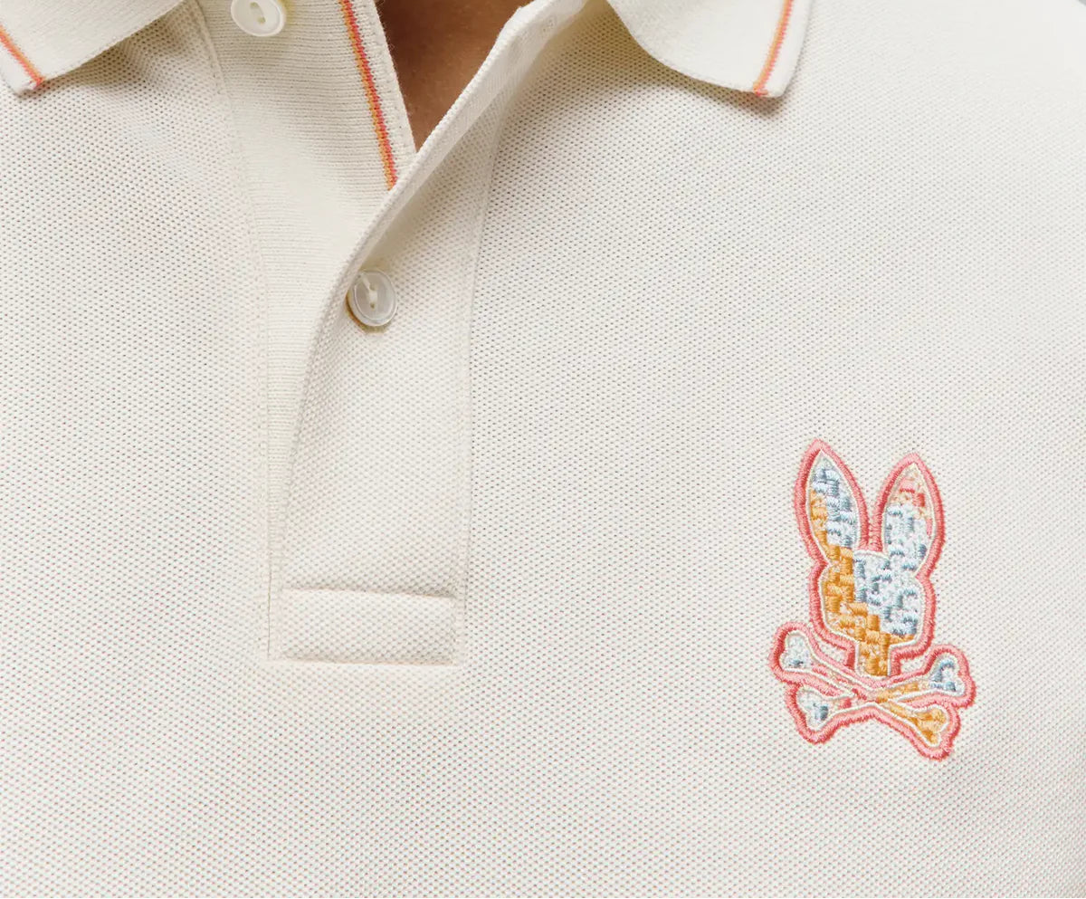Psycho Bunny Oliver Pique Polo - Pristine