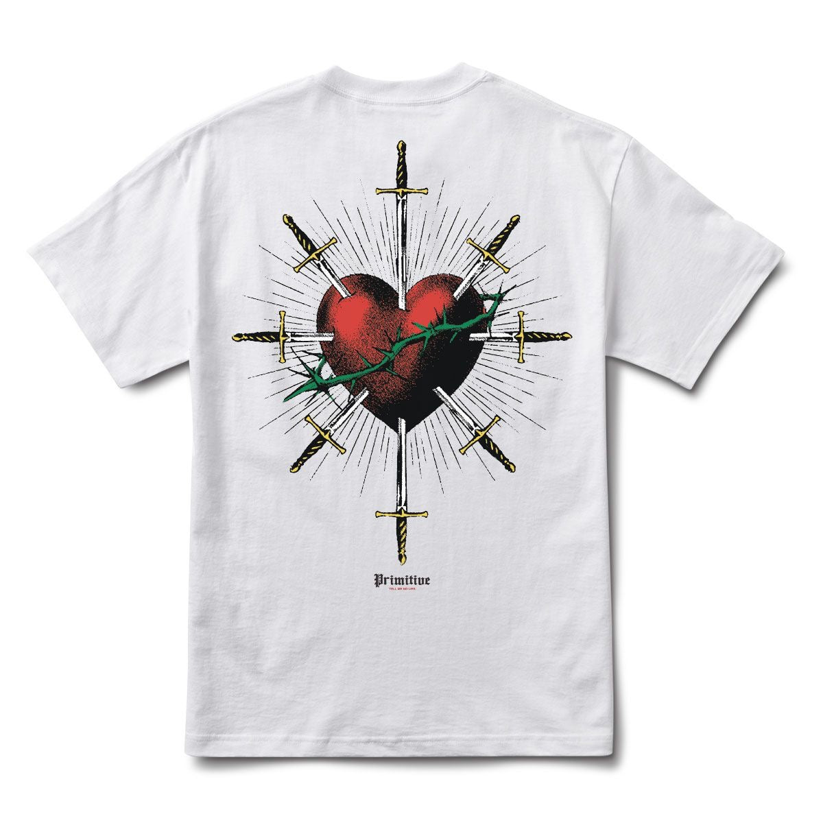 Primitive Saint Tee - White