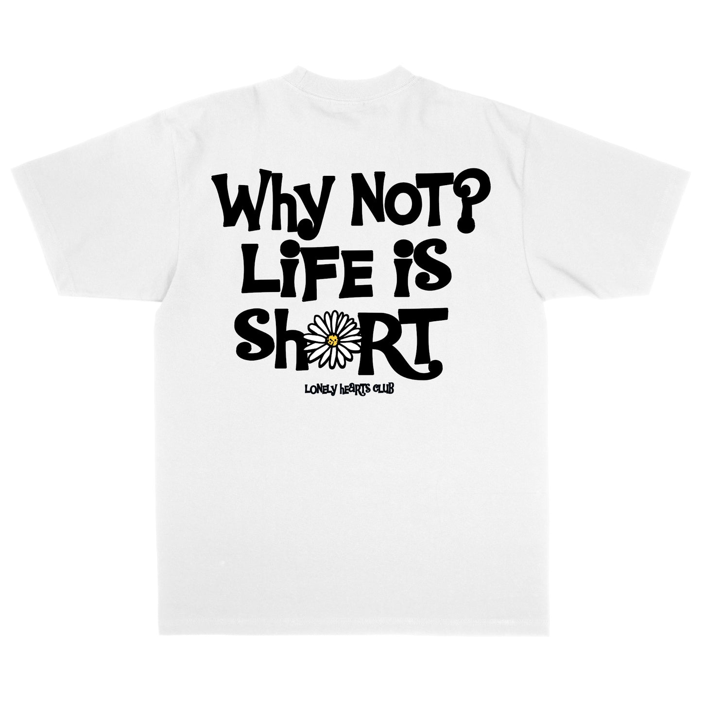 Lonely Hearts Club Can I Be Your Angel Tee - Off White